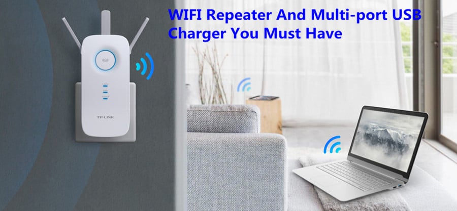 leelinesourcing lulu WIFI Repeater And Multi port USB Charger You Must Have
