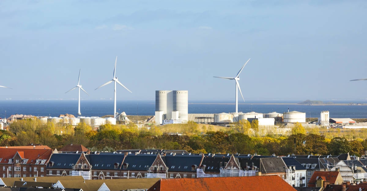Denmark wind turbines corporate sourcing