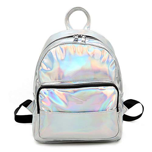 holographic mini backpack