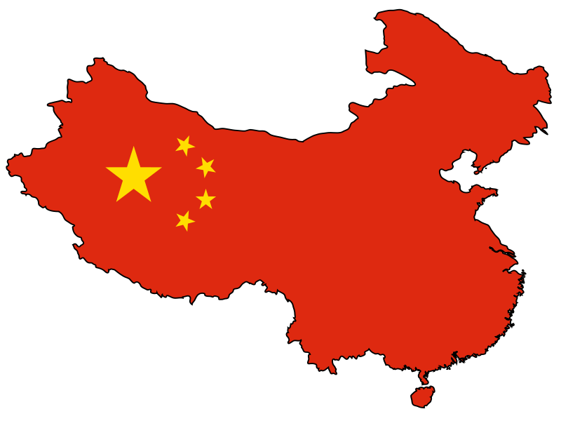 3dp china3dp map flag
