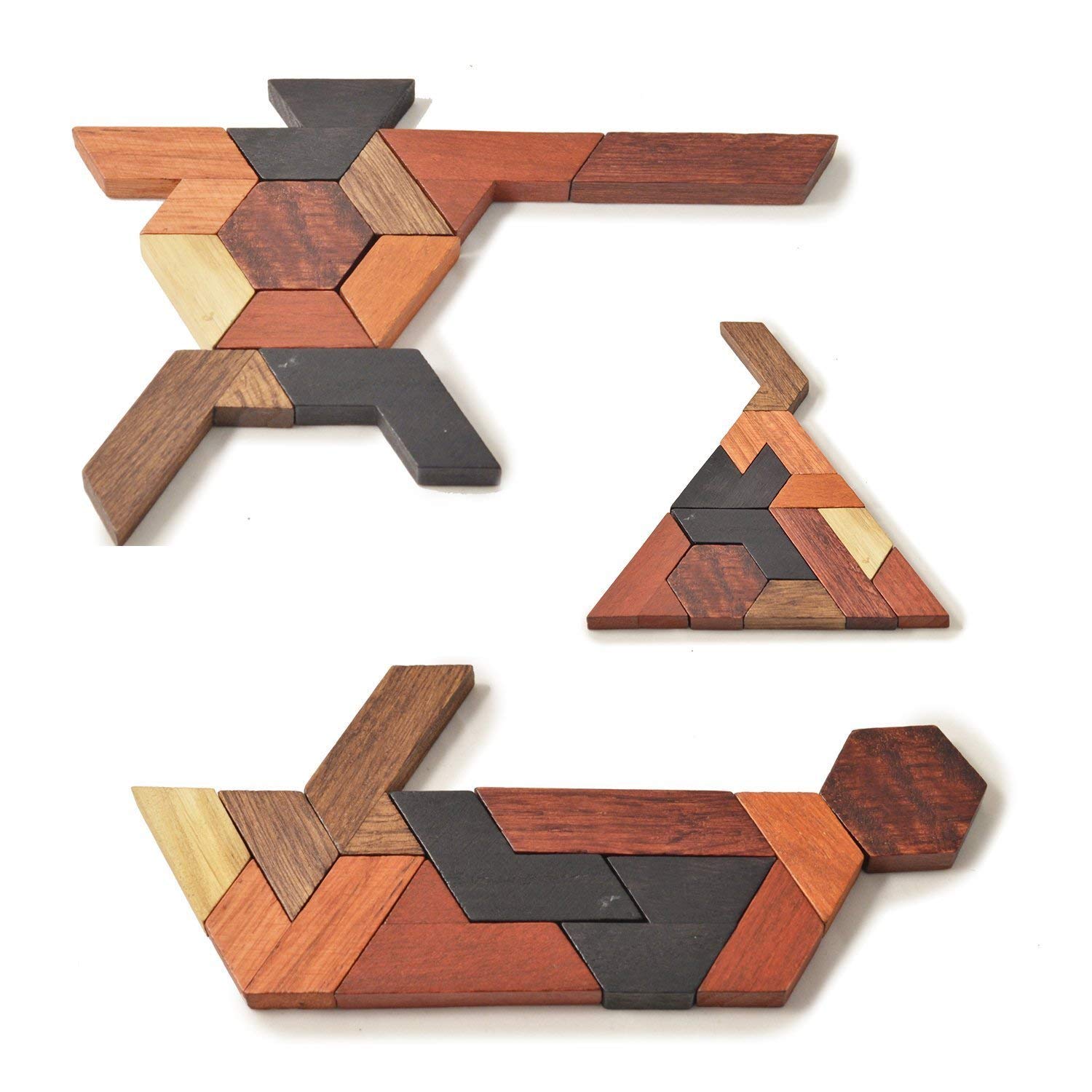 hexagon tangram puzzle