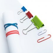 rubber binder clips