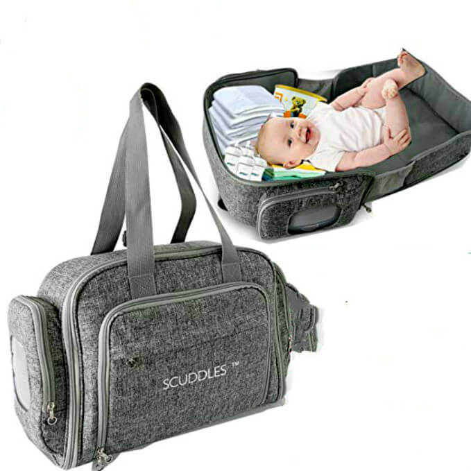 3 in 1 Portable Foldable Bassinet Travel Bed 2