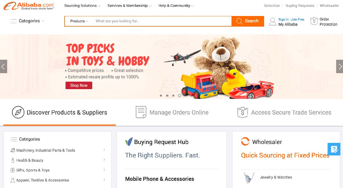 How to Import Alibaba Wholesale Products From China