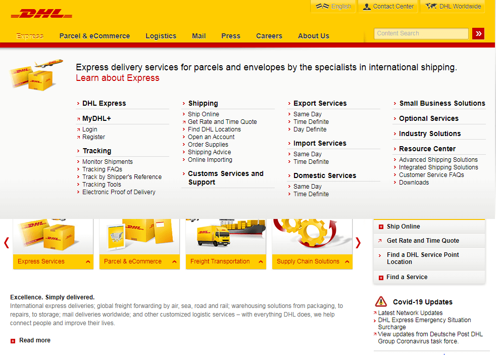 Shopee  Dropshipping Agent com DHL Express Shenzhen