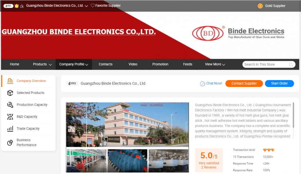 Guangzhou Binde Electronics Co., Ltd.