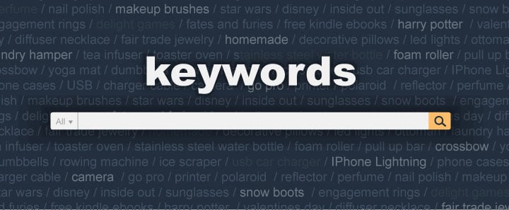 Amazon keywords