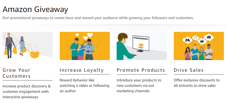 Make your products eligible for Amazon Giveaways