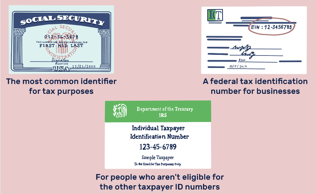 Tax ID numbers