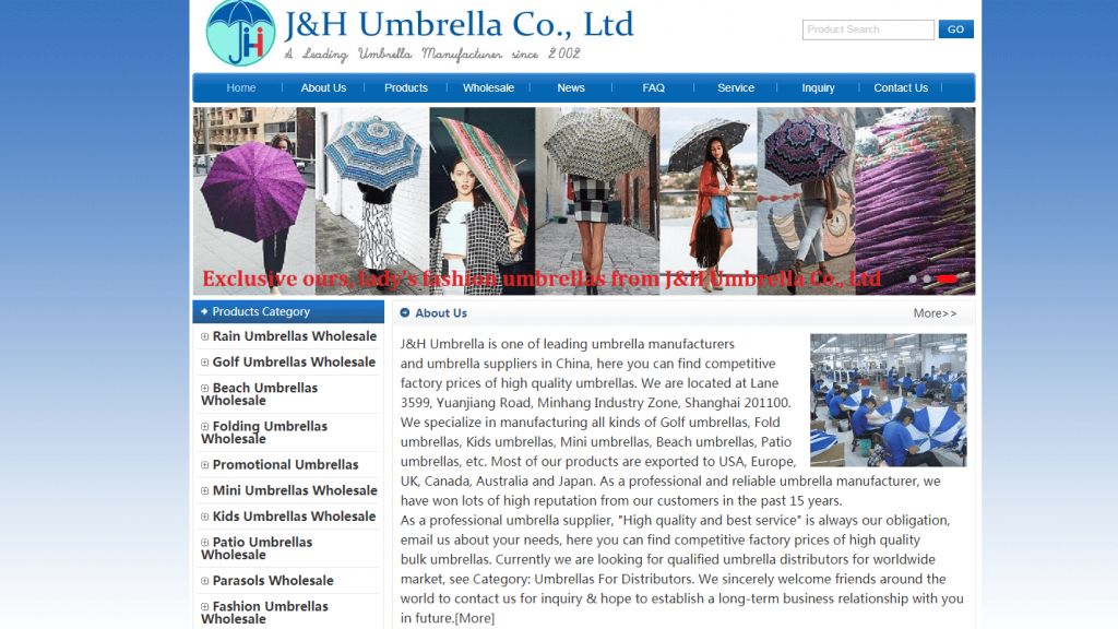 J & H Umbrella Company Limited