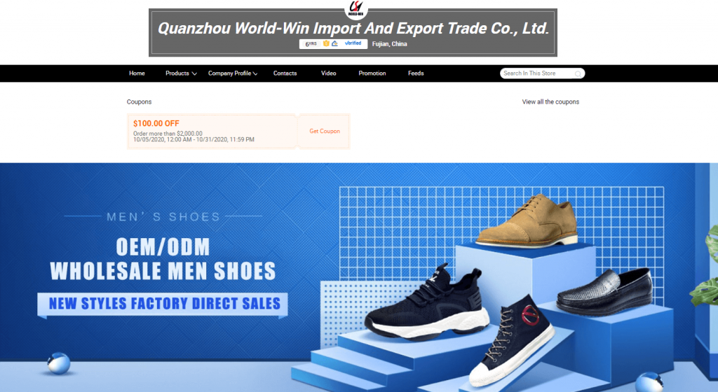 Wholesale on sale shoes website