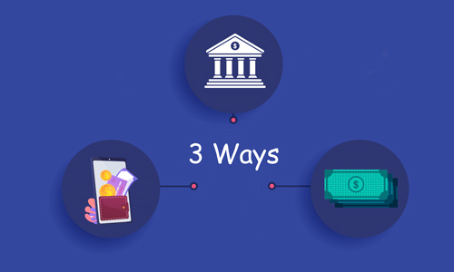 3 ways to Receive Money