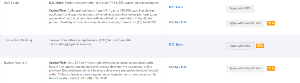 Alibaba trade finance