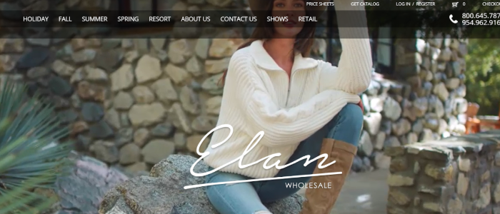 ELAN Miami Wholesale Clothing Distributors