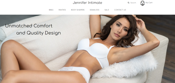 Wholesale Pink Bra and Panties Set by Jennifer Intimate Los Angeles