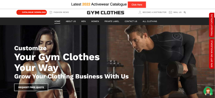 Gym Clothes Activewear Wholesale Vendors