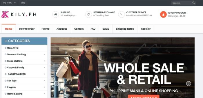  Kily Philippines Bulk Wholesale Clothing Suppliers in Philippines