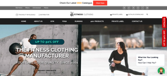 Fitness Clothing Activewear Wholesale Vendors