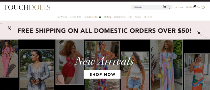 TouchDolls Miami Wholesale Clothing Distributors