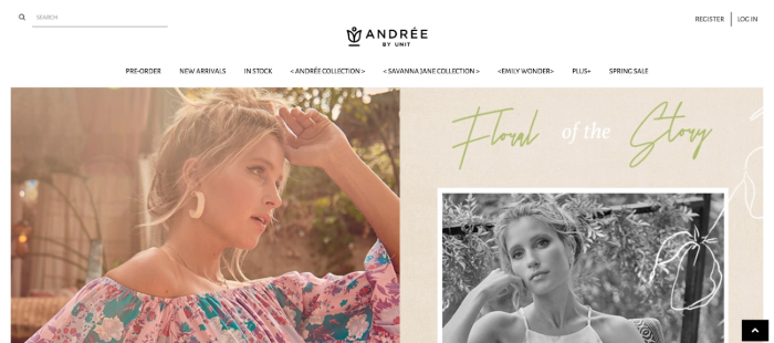 Andrée by Unit Wholesale Clothing USA No Minimum Order