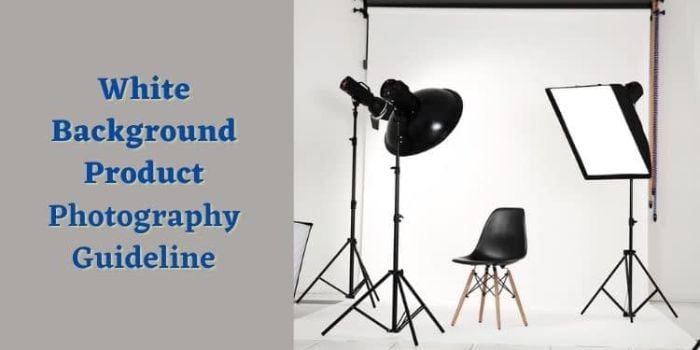 How to take white background product photography