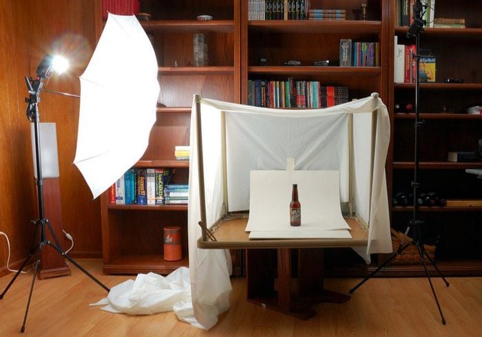 product photography setup