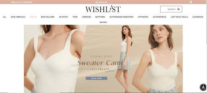 Wishlist Apparel Urban Clothing Vendors