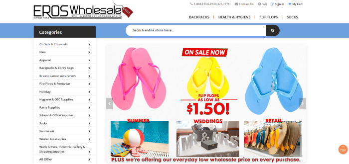 Eroswholesale Wholesale Swimsuit Vendors