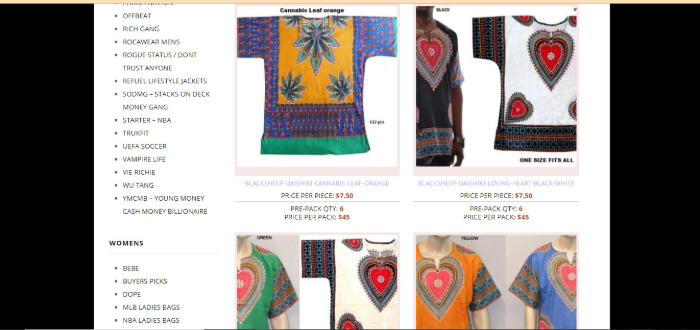 Seven Wholesale Urban Clothing Vendors