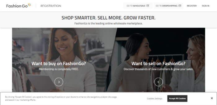 FashionGo Clothing Vendors in the USA