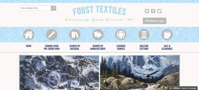 Foust Textiles Inc. Wholesale Fabric Suppliers