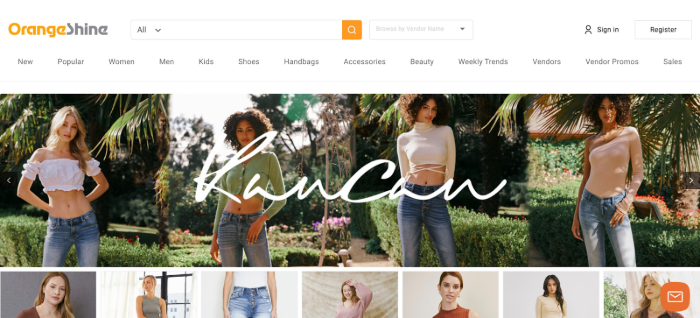 OrangeShine Clothing Wholesale Distributors