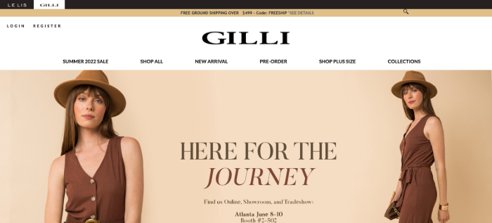 Gilli Clothing Clothing Vendors