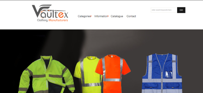 Vaultex Clothing Manufacturer Clothing Wholesalers in South Africa