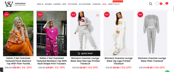 Wholesale Shopping Tracksuit Wholesale