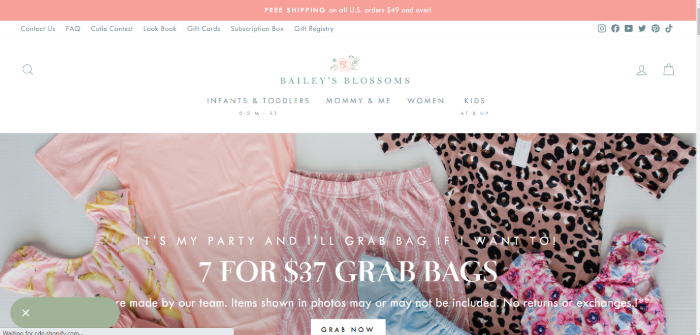 Bailey’s Blossoms Wholesale Clothing in Houston