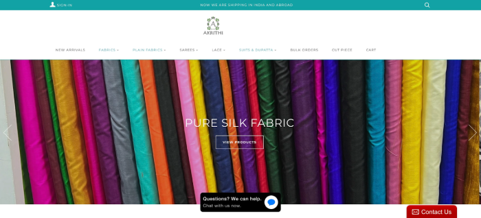 Akrithi Wholesale Fabric Suppliers