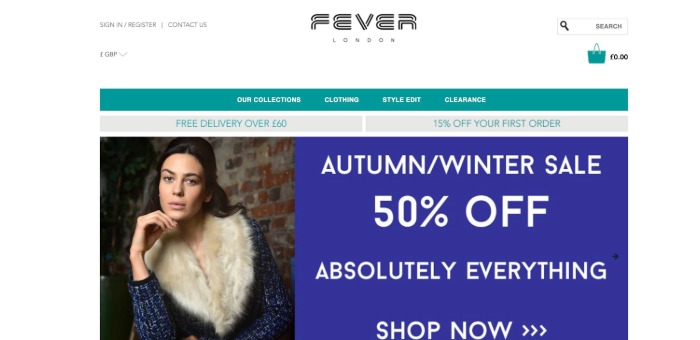 Fever London London Wholesale Clothing Suppliers