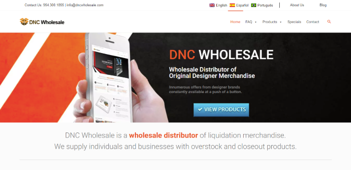  DNC Wholesale Clothing Vendors in the USA