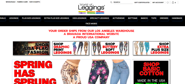 World of Leggings Wholesale Leggings Vendors