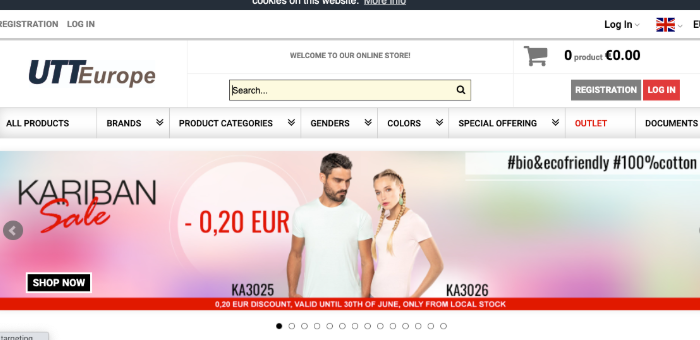 UTT Europe Wholesale Clothes in Europe