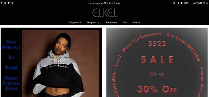 ELKEL Clothing Wholesalers in New York