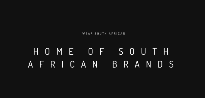 Wear South African Clothing Wholesalers in South Africa