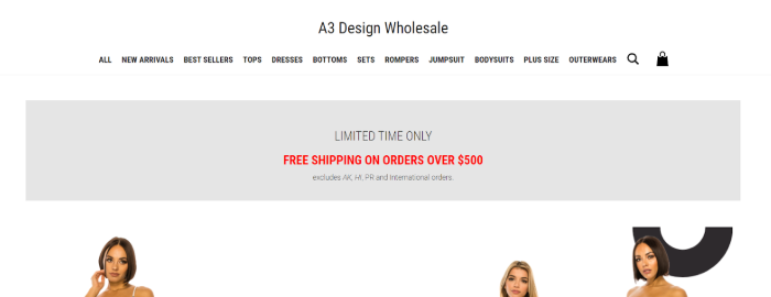  A3 Design Wholesale Clothing Manufacturers in Los Angeles
