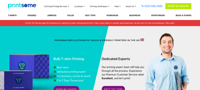 Printsome Cut and Sew Manufacturers