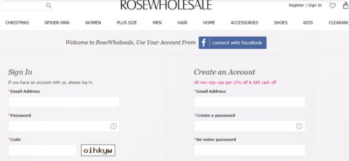Rose Wholesale Plus Size Wholesale Vendors