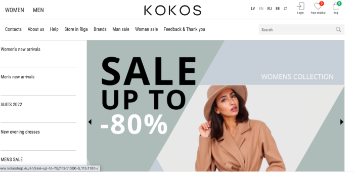 Kokos Wholesale Clothes in Europe