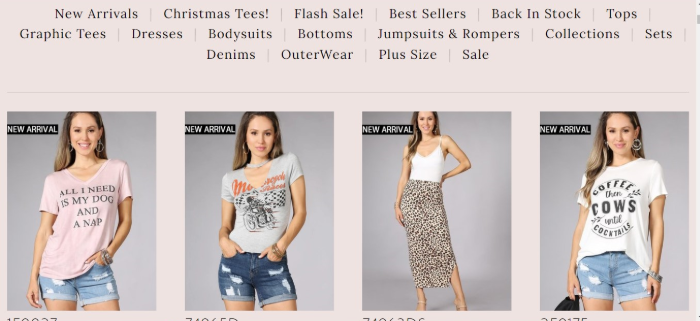 Shee and Sky High Quality Wholesale Boutique Clothing