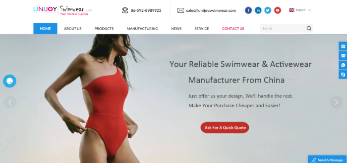 Unijoy Swimwear Wholesale Swimsuit Vendors