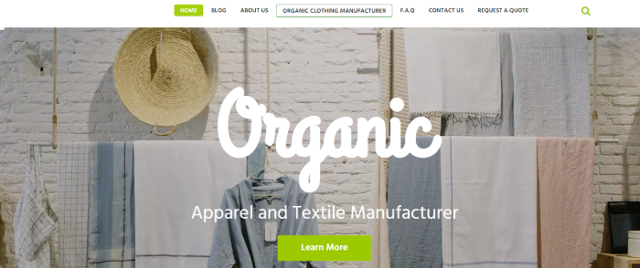 Organic Apparel USA Clothing Manufacturers In US